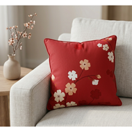 ( Variasi Merah ) Sarung Bantal Sofa 40x40 Shafiyyah.sarban