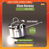 [CHÍNH HÃNG] Quánh Mini KARLIN SP12 PRO Inox 316 - Đáy 3 Lớp - Size 12cm - Thương Hiệu Đức 🇩🇪