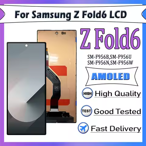 Dynamic AMOLED For Samsung Galaxy Z Fold6 LCD Display Touch Screen Assembly For Samsung Z Fold 6 5G 