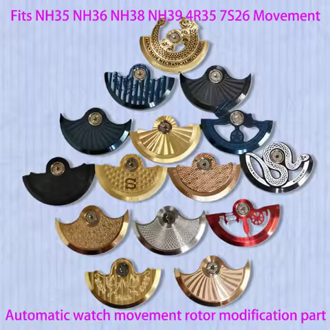 NH35 NH36 Movement Automatic Movement Rotor Fit NH34 NH35 NH36 NH38 NH39 NH70 4R 7S 6R Movement Men 