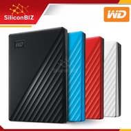 WD My Passport Portable Storage HDD External 1TB,2TB,4TB,5TB ฮาร์ตดิสก์พกพา External Harddisk ประกัน