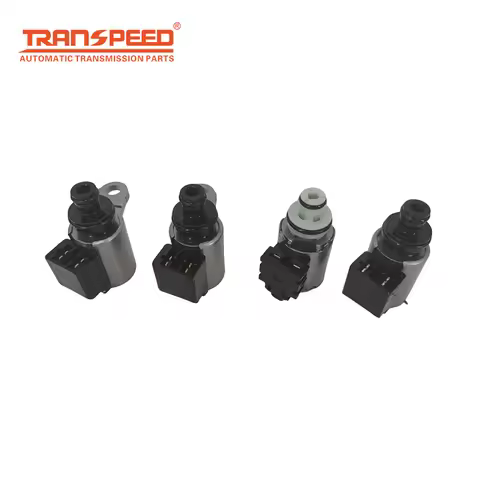 TRANSPEED 4PCS JF011E CVT Transmission Valve Body Solenoid Kit RE0F10A F1CJA For Nissan Altima Rogue