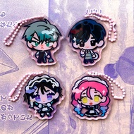alien stage alnst 5cm double sided keychain (ivan/till/mizi/sua)