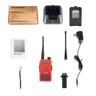 วิทยุสื่อสาร Baofeng ของแท้จาก UV-5R 10กม. Op105คลื่นความถี่2ทางวิทยุ FM จอแสดงผลแอลอีดี UV 5r แรงสู