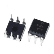 Chip EL4N25 4N25 In-Line Optocoupler DIP6 Photoelectric Lotus Integrator