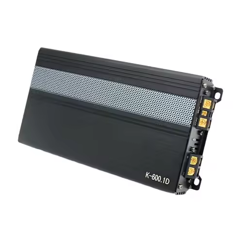 Amplificador Class D Single Channel 600W Digital High-Power Car Amplifier Car Audio Modification K-6