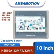 Smart 200 10 inche All-in-one Ethernet Monitor HMI AMX-HSE10A-32MR/T for Siemens PLC 16DI 16DO 4AI 2