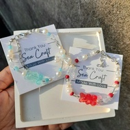 [GM001] Gummy Bear Bead Bracelet | Beads Bracelet Gummy Bear