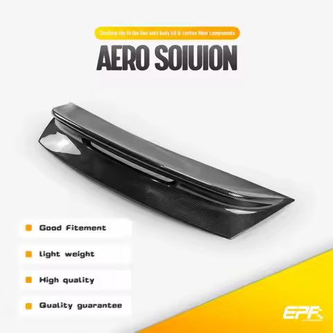 Fits For Nissan 09 onwards 370Z Z34 NIS Style Rear Spoiler 370z Carbon Spoiler Fairlady Z34 Carbon T