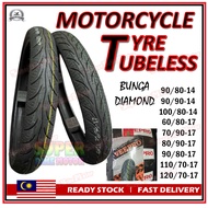 VEEPRO VP3D Motorcycle Tubeless Tyre Bunga Diamond 60/80-17 70/90-17 80/90-17 110/70-17 120/70-17 90