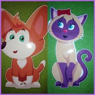 ✻ ◪ ◐ ESL props Astro & Luna of Novakid
