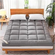 Memory Foam Mattress Roll Up Mattress, Foldable Thick Tatami-mat With Anti-Slip Straps, Breathable, Soft, Fluffy, Ergonomic Design, Gift For Family, For Home, Dormitory, For All Seasons (Color : A,