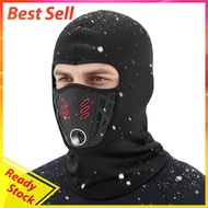 Balaclava Ski Mask for Men Women Face Mask for Cold Weather (Black Red Mecha)