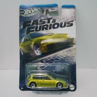 HIJAU Hot Wheels Honda Civic eg green Fast Furious cendol FF