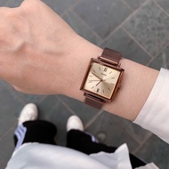 Win Watch shop นาฬิกา Casio รุ่น LTP-E155MR-9B นาฬิกาผู้หญิง หน้าปัดสีเหลี่ยม สีโรสโกลด์ - ของแท้ 10