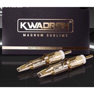 (Dong Nai) Kwadron Needle Pen Tattoo Machine, Magnum Needle 5M1-7M1 _2 Genuine Kwadron Cartridge