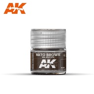 AK Interactive RC081 Real Colors NATO BROWN RAL 8027-F9