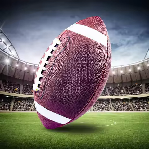 1pc Standard American Football For Outdoor Training And Recreational Play With Official Standard Siz