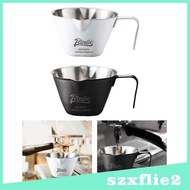 [Szxflie2] Espresso Glass Portable Scale Cups Tea 100ml Espresso Mini Measuring Cup for Restaurant Kitchen Tools Party