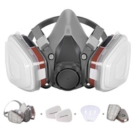 หน้ากากกันสารเคมี 3200 หน้ากากพร้อมแผ่นกรองฝุ่น ระดับ N95 มีแผ่นกรองฝุ่น กรองกลิ่น PM 2.5 หน้ากากป้อ