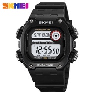 SKMEI 2126 Sports Watches for Men Waterproof Stopwatch Alarm LED Display Digital Countdown Mens Wris