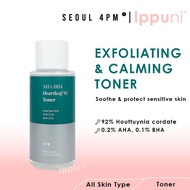 SEOUL 4PM AHA BHA Heartleaf 92 Toner 100ml (Exfoliate and Calming)