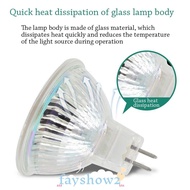 FAYSHOW2 LED Light Bulbs Warm 5W/3W Bi-Pin Base Mini MR11/MR16/GU10
