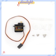 [Shinelight] 1PCS ES08MAII Mini Metal Gear 12g Analog Servo 1.8KG 0.12sec ES08MA [MY]