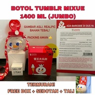 Promo Botol Mixue 1400Ml/ Tumblr Mixue Jumbo 1400Ml Snow King Botol