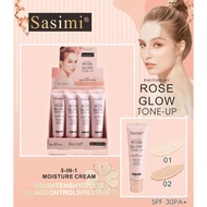 SASIMI Rose Glow Tone Up A Cream That Brightens Skin Nourishes The To Be Soft And Moist And Mixed Wi