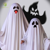 MXMUSTY1 Ghost Costume Cape, White Scary Halloween Costumes, Funny Horror Terror Child Adult Masquer