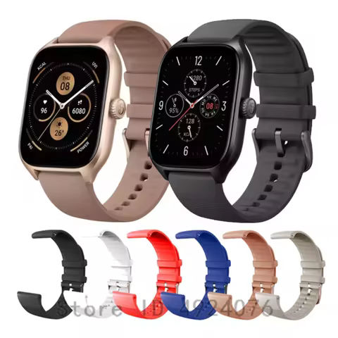 20mm Official watch band For Amazfit GTS 3 strap Silicone Band For Amazfit GTS2/2e/GTS3 correa+Full 