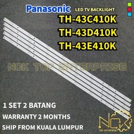 Panasonic TH-43C410K / TH-43D410K / TH-43E410K LED TV BACKLIGHT NEW READY STOCK TH-43C410 TH-43D410 