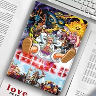 One Piece Luffinika ipad case air4/5 mini 4/5/6 10.2 gen 7 8 9 gen10 2022 pro11 gen5/6 pen slot