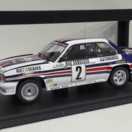 WERK 1/18 Opal ASCONA 400 2 1983 Rally Car Model Does Not Open Doors Do Not Steer