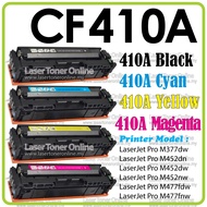 BCMY Compatible Toner H*410X CF410x CF411x CF412X CF413X H* Color LaserJet Pro M452dn M452dw M452nw 