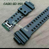 TALI ATAU STRAP JAM CASIO G SHOCK GD-350 GD 350 GD350 HITAM FREE PEN