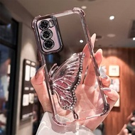 Shipped From Thailand Case For VIVO Y20 Y20S Y12S Y12A Y3S Y05 Y11D Y04S Y04 Y29S Clear Butterfly Co
