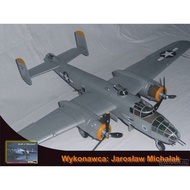 Taiwan Shipment Airplane Model American B25H Mitchell Bomber Model B25HMitchell (A3 A4 Surface) 3D P