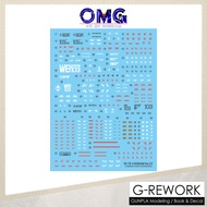 G-Rework RG RX-78-2 Gundam G3 Ver. 2.0 Water Decal CD-RG40-G3 G Rework RG RX782 Water Decal RX-78-3 