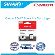 Canon PG-47 Ink Cartridge ( E400 / E410 / E460 / E470 / E480 / E3170 ) *READY STOCK*