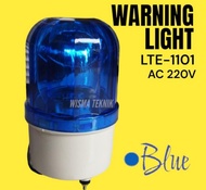 WARNING LIGHT ROTARY FORT LTE-1101 4 INCH LAMPU ALERT SIREN 220 V AC - Merah