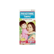 Tempra Paracetamol 120mg/5ml 60ml Syrup Strawberry Flavor (1-5 years)