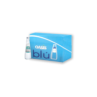 OASIS BLU Sparkling 380ml - Sparkling Water Botol Kaca - 1 Carton (12 Botol)
