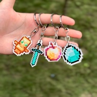 GANTUNGAN Acrylic Equipment Keychain, Bag Keychain, Acrylic Keychain, Keychain