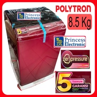 POLYTRON Mesin Cuci 1 Tabung Zeromatic 8.5 KG – PAW 8527X