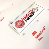 Tour de France BAHRAIN BAHRAIN Fleet Logo Sticker Road Frame Sticker Bicycle Helmet Customization