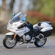Maisto 1:18 BMW R 1200 RT Police Static Die Cast Motorcycle Model Toy Hobby Collectible
