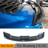 Mustang GT V8 V6 Carbon Fiber FRP Rear Boot Spoiler Wings Lip Car Styling For Ford Mustang GT V8 V6 