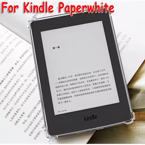 Clear Cover for Kindle Paperwhite Case KPW5 2021 TPU for Kindle 2022 Case Shockproof Paperwhite 4 10